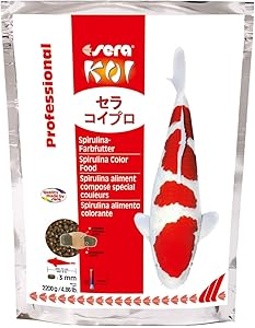 Sera 7033 KOI Professional Spirulina Color 4.86 lb 2.200g Pet Food, One Size