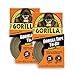 Gorilla 6100116 6100101-2 Duct Tape to-Go, 1" x 10 yd, Black, (Pack of 2), 2-Pack, 2 Piece primary