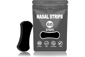 CENLOMAT Nasal Strips for Snoring (60 Count),Nasal Strips for Breathing,Stop Snoring,Oil & Sweat Proof High-Adhesive Patch,Better Sleep & Anti Snore,Gentle On Skin,Clear Airways