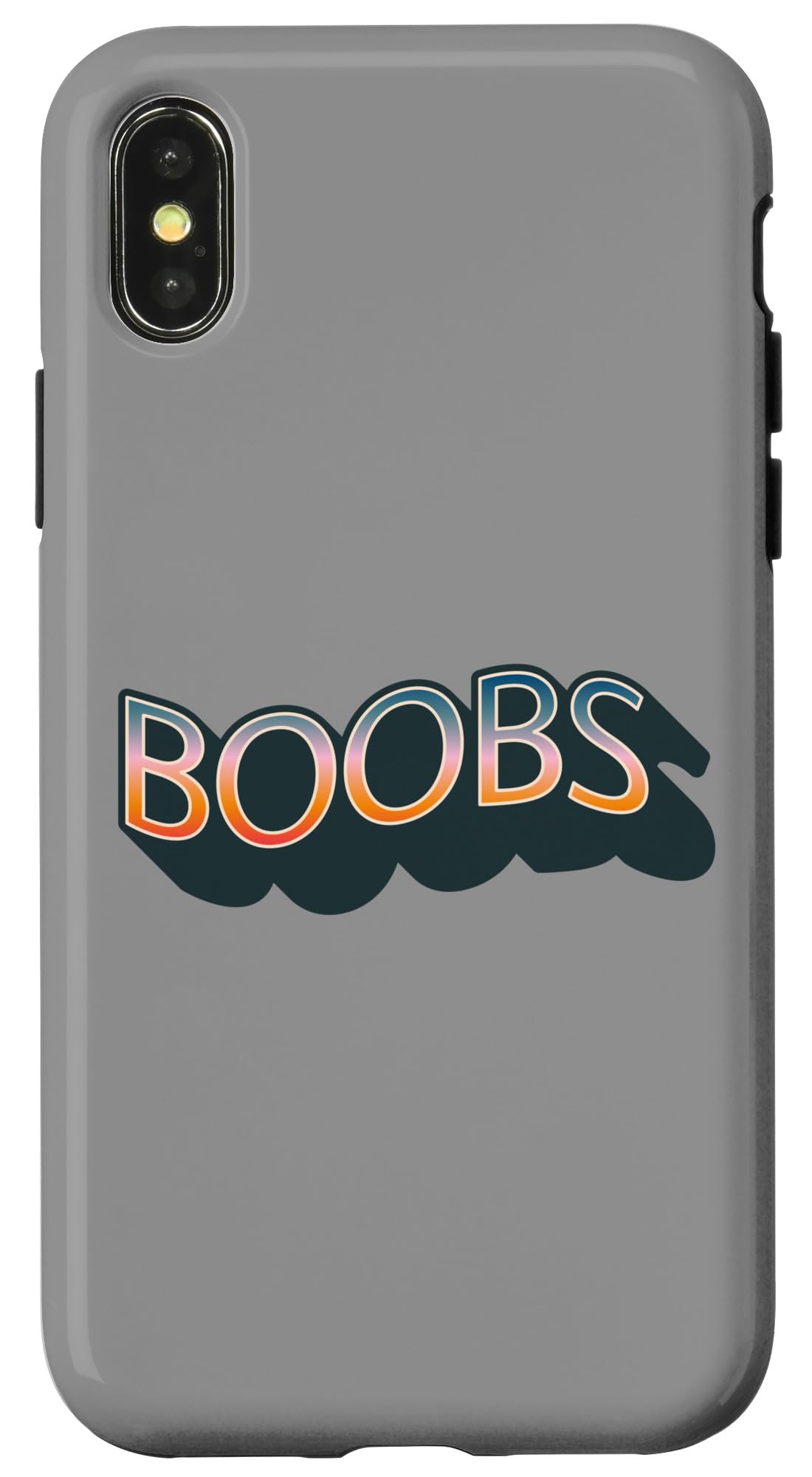 iPhone X/XS BOOBS Vintage Vibes Design Case