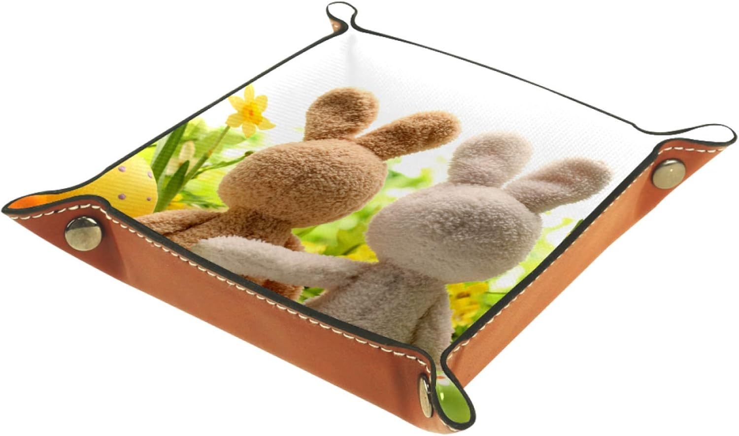 YATELI Kleine Aufbewahrungsbox,Herren-Valet-Tablett,Ostern