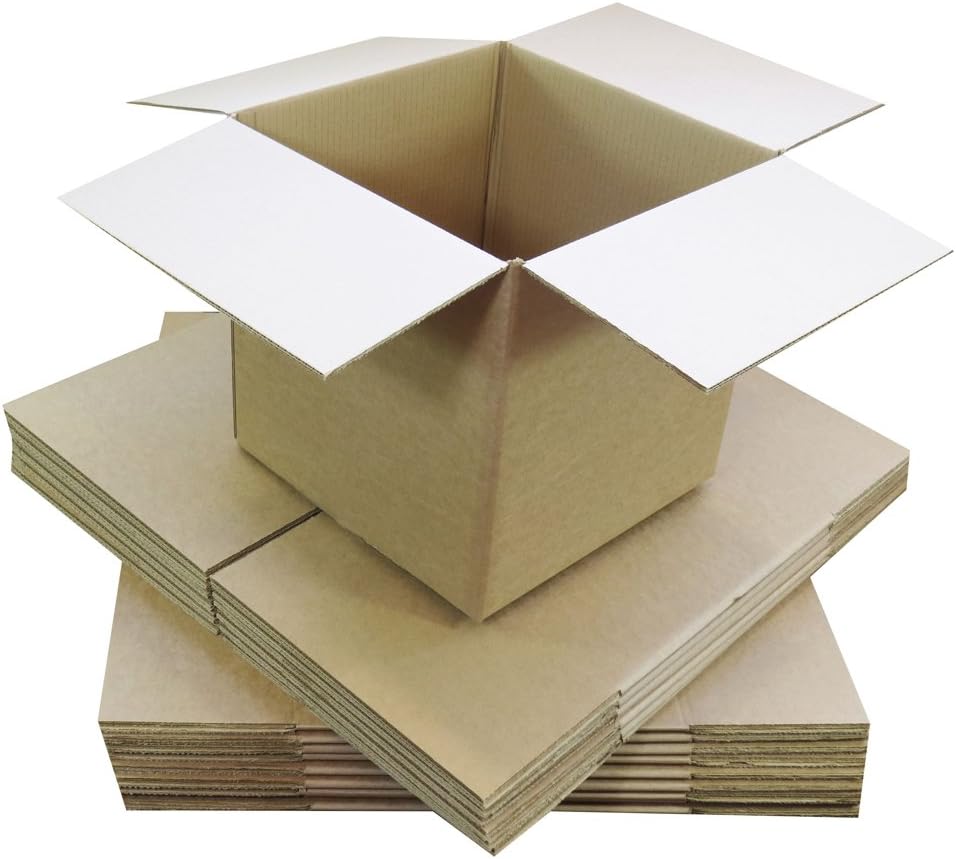 Triplast 152 x 152 x 152mm Small Single Wall 6x6x6" &229 x 152 x 152mm Small Single Wall 9x6x6" Shipping Mailing Postal Gift Cuboid Cardboard Boxes (Pack of 10) - Image 3