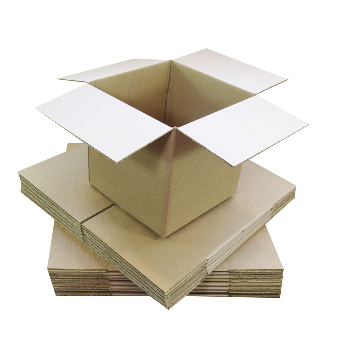 Triplast 203 x 203 x 203mm Medium Single Wall 8x8x8" Shipping Mailing Postal Gift Cube Cardboard Boxes (Pack of 5)