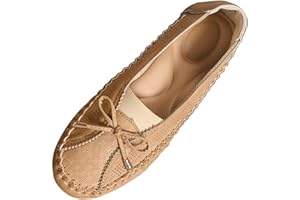 Cute Slip-on Bow Knot Flats for Women:Fashion Lightweight Dressy Shoes Loafers Hiking Waking Travel Footwear