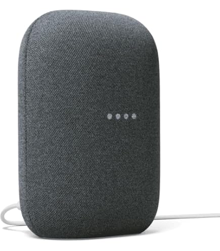 Supporto Da Parete Per Google Nest Audio: Design Salvaspazio Con Gestione Cavi Integrata, Facile Da Installare