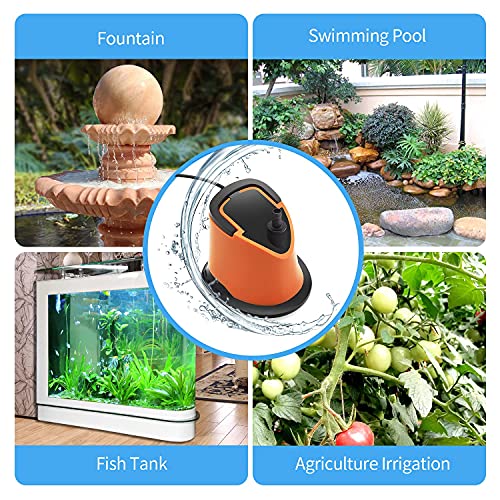 Swimming Pool Cover Pump, 1100 GPH Submersible Water Pump With