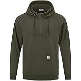VANLENS FR Hoodies for Men 10.5oz Quarter-Zip Heavyweight FR Sweatshirt Men's Flame Resistant Hoodies
