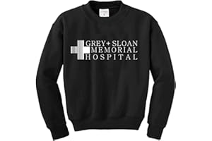 JYHOPE Grey Sloan Memorial Hospital Cute Sweatshirt Long Sleeve T-Shirts Teens Girls Pullover Tops