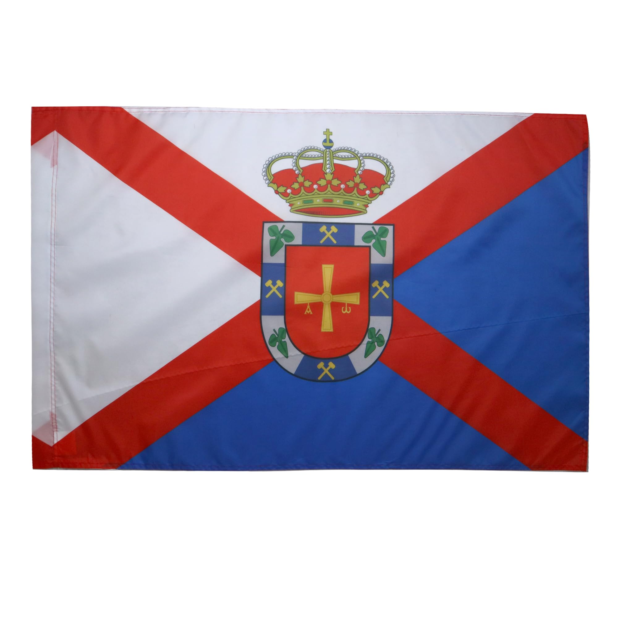 AZ FLAG - El Bierzo Flag - 3x5 Ft - El Bierzo Banner with Sleeve - 100% Polyester - Fade Resistant - Vivid Colors - 3' x 5' Feet - 150x90 Cm