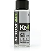 KetoneAid Ke4 Ketone Ester Concentrate | Not a Ketone Salt, No Sugar, No Caffeine | Exogenous D-BHB Ester | 12 Serving Per Bo