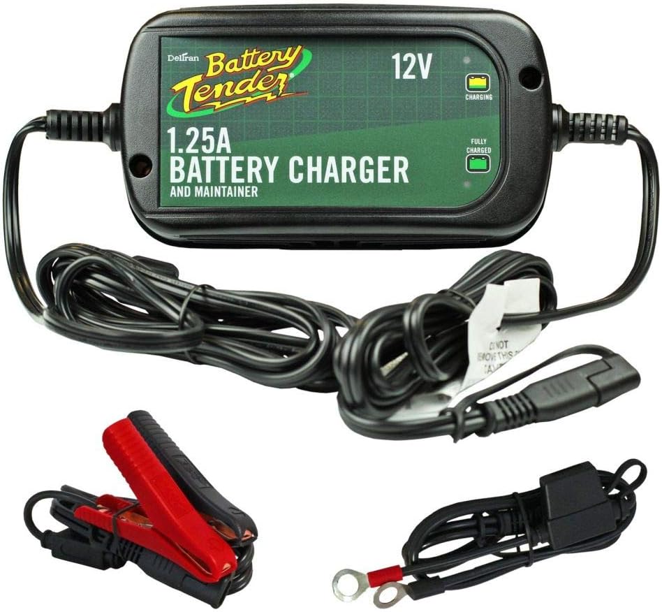 Amazon Com Battery Tender Battery Charger High Efficiency Plus 12v 1 25a Automotive