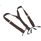 Hold-Up Jacquard Series suspenders for Men in the Double-Up style with the USA patented No-Slip clips
