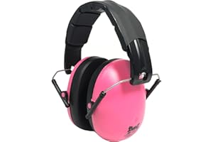 Baby Banz Children's Hearing Protector Earmuffs, Pink, 2-10 years, 1-Pack