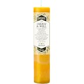 Blessed Herbal Candle Energy and Will