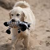 Petface Planet Zebedee The Zebra Plush Dog Toy view 6