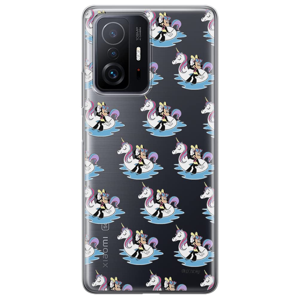 ERT GROUP mobile phone case for Xiaomi 11T 5G / 11T PRO 5G original and officially Licensed Disney pattern Minnie 030 optimally adapted to the shape of the mobile phone, partially transparent