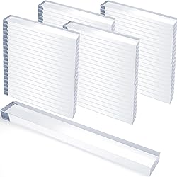 Innconee 100 Pcs 1/8" x 1/4" x 2" Clear Setting