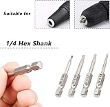 Mesee 5Pcs Magnetic Triangle Head Screwdriver Bits 50mm 1/4 Hex S2 Steel view 6