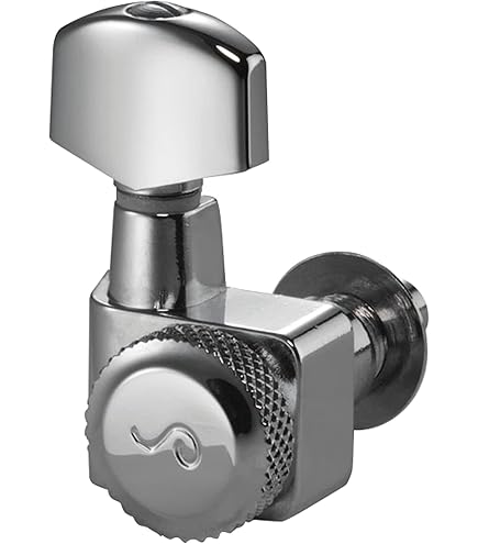 Amazon.com: Schaller Mechanism M6 Mini 6 Left Chrome : Musical