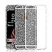 Toeoe Full Body Bling Crystal Diamond Shinning Screen Protector Film Sticker for iPhone 6 Plus/6s Plus (Black)