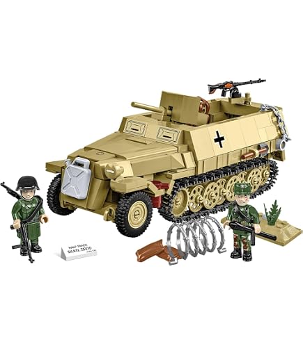 Maquette Cobi Panzer VI Tiger I (1270 Pièces) - Collection Historique COB02588, Neuf
