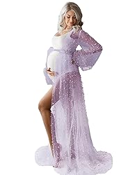 Tulle Maternity Dress for Photoshoot Long Puffy