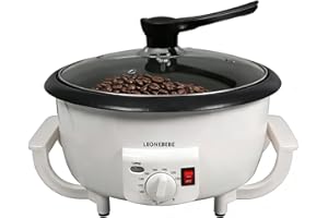 Coffee Roaster, 110V 1200W Coffee Roaster Machine, 750g Non-Stick Electric Nut Peanut Cashew Chestnuts Coffee Bean Roasting M