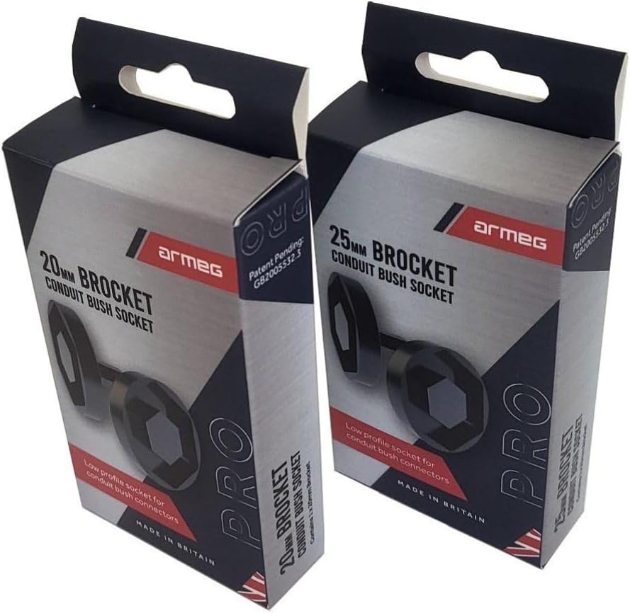 Armeg Brocket 20mm 25mm Twin Pack Socket Set