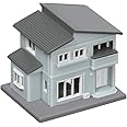 Rokuhan Z Gauge S043-2 Upstairs Houses B Blue