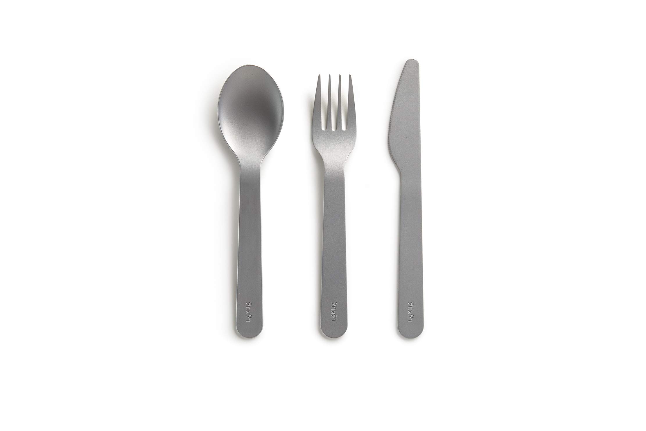 Lékué Basic Cutlery Set to Go, 3 pcs