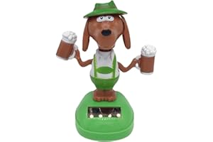 Solar Powered Dancing Toy,Cute Dog Swinging Animated Dancer Toy,Solar Eco-Friendly Bobbleheads for Car Decoration & Home Deco