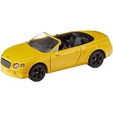 Siku 1507, Bentley Continental GT V8 Convertible, Metal/Plastic, Yellow, Toy car for Children