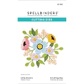 Spellbinders S2-380 Little Blooms Etched Dies from The Out and About Collection