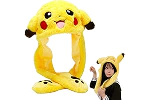 doepeBAE Funny Hat with Moving Ears, Cute Bunny Hat with Floppy Ears, Bunny Hat Ear Moving Adults Kids, Party Hat Moving Ears