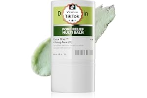 Cactus Pore Relief Multi Balm Stick – Instant Cooling Balm for Pore Tightening 0.88 OZ (1)