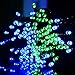 VMANOO Solar Christmas Lights, 72ft 22m 200 LED 8 Modes Solar String Lights for Outdoor, Indoor, Gardens, Homes, Party, Wedding, Xmas Tree Decorations, Waterproof (Blue&Green)