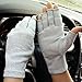 JURUAA Girls Wedding Cotton Gloves Smartphone Dress Stretch Gloves UPF Sun Protective Glove One Size Grey