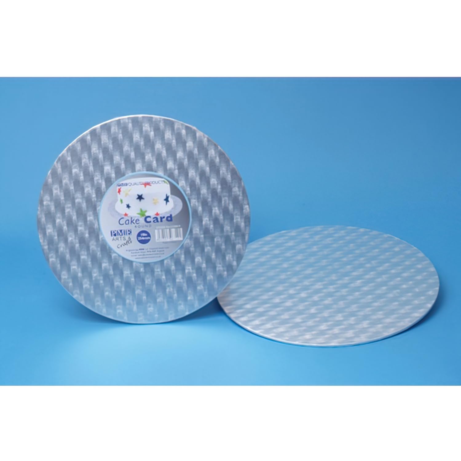 PME Round Cake Board 16-Inch / 40 cm, 11 mm Thick, Silver — image 1