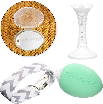 teething egg stick