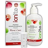 Ionite-H Home Care - Periodontal 0.63% Stannous Fluoride Mouthwash for Oral Treatment - Perio Maintenance Flouride Rinse Mouthwash - with Mixing Cup/Shaker and Dispensing Pump (10 Fl oz, Spearmint)
