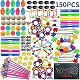 Amy&Benton Party Favor Toys for Kids Birthday 150 PCS Pinata Filler Toys Carnival Prizes for Boys and Girls Treasure Box / Chest Treat for Classroom