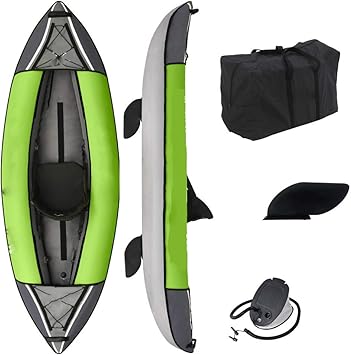 Amazon カヤック インフレータブル ボート 1人乗り Inflateline ラクソ カヤック インフレータブル 1人乗 Inflateline カヤック