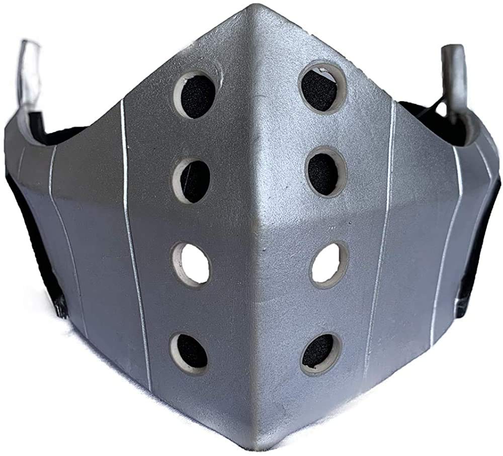 LePyCos My Hero Academia Deku Unisex Latex Costume Mask, One Size for Most Adults and Kids, Holiday Themed