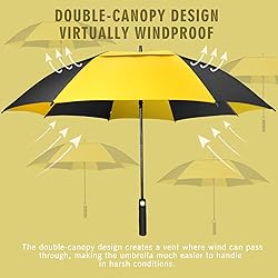 ZOMAKE Large Golf Umbrella for Rain Heavy Duty,Big