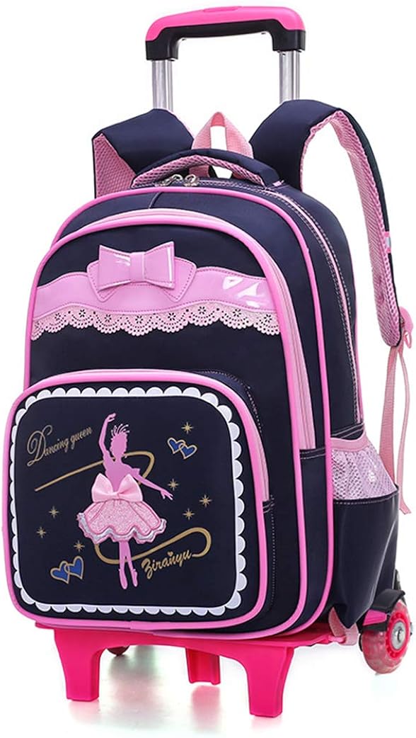 Mochilas De Rueditas En Mochila De Carrito Escolar Para Niño