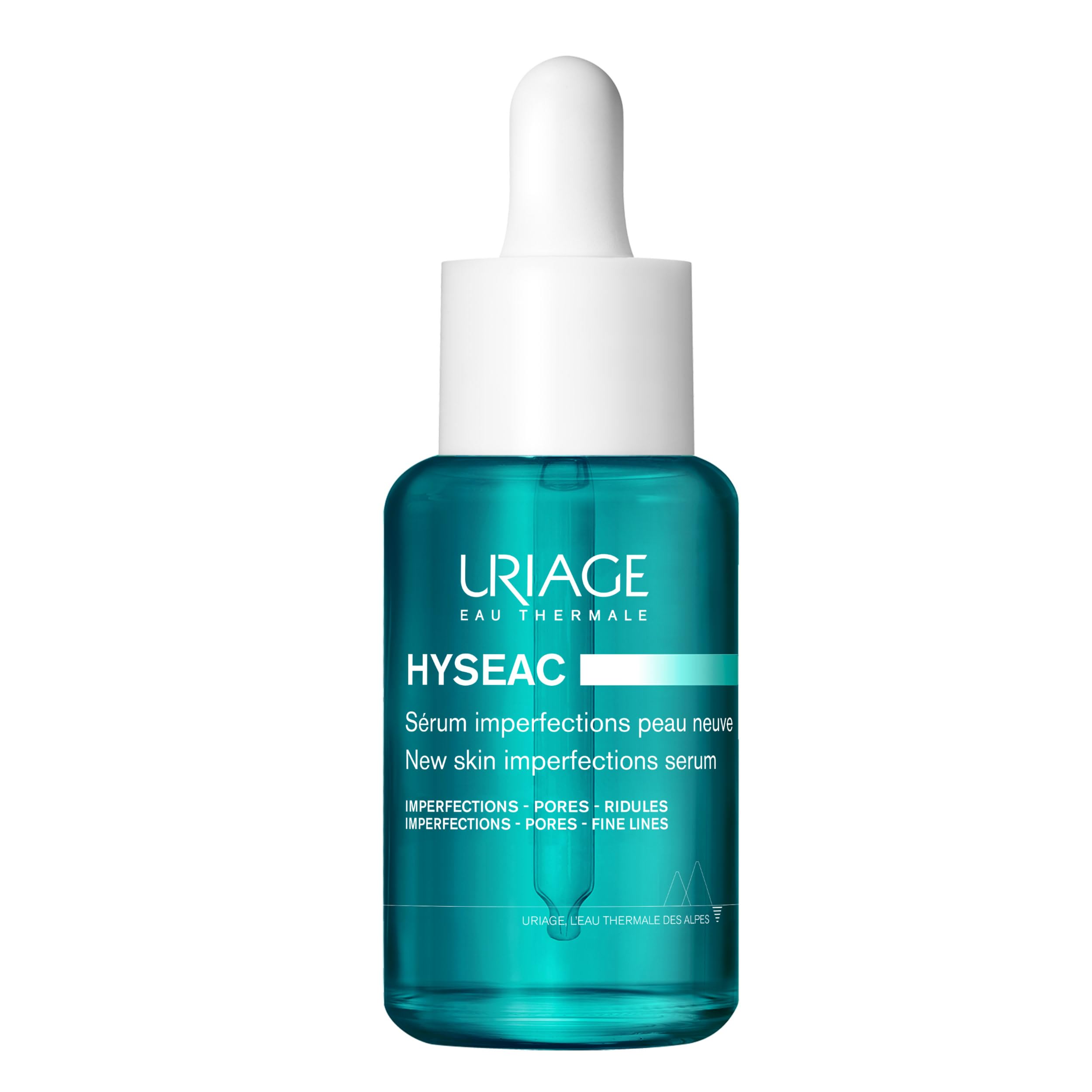 Uriage Hyseac New Skin Anti-Blemish Serum with 5.8% Pure AHA, 30ml – Acts on Blemishes due to Emotional Stress & Hormonal Peak - Effective from 1st Application - Non-greasy & Non-sticky