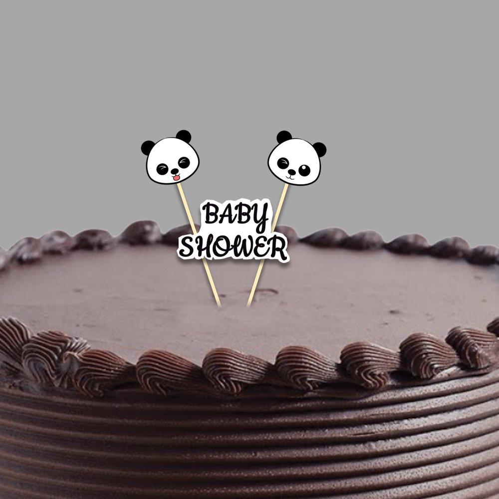 Party Propz Panda Baby Shower Cake Topper Baby Shower