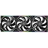 Thermalright TL-M12Q X3 Case Fan, CPU Cooler Comes with ARGB Mirror Light Effect,PC PWM Silent Cooling with 2000RPM Speed, CP