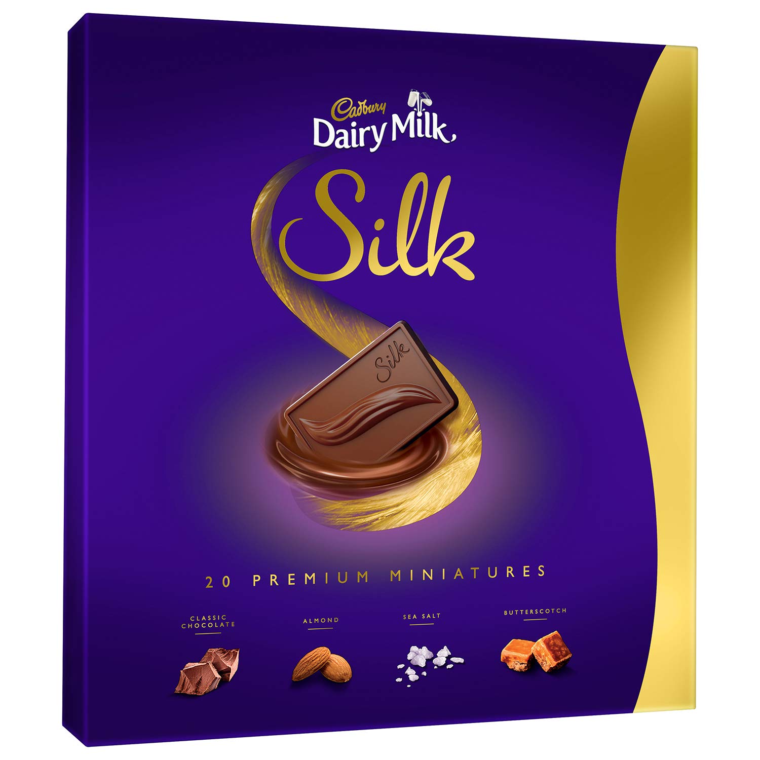 Cadbury Dairy Milk Silk Miniatures Chocolate Gift Pack, 200 g Amazon