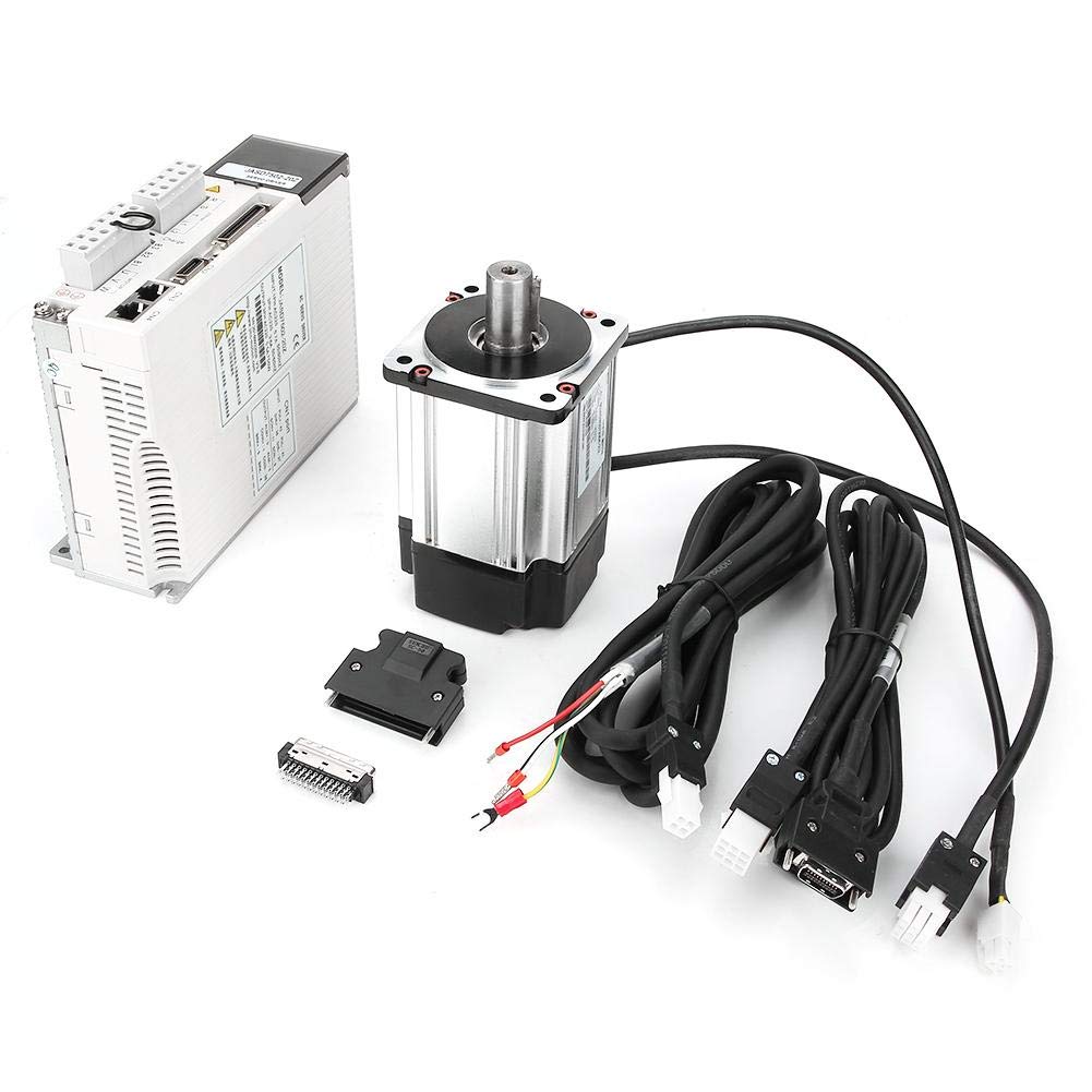 220V AC servo motor Kit, 2.39Nm 3000 rpm el motor servo con la tarjeta